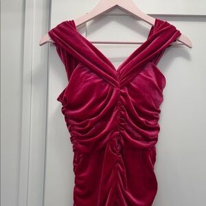 Fashion Nova Red Maxi Dress